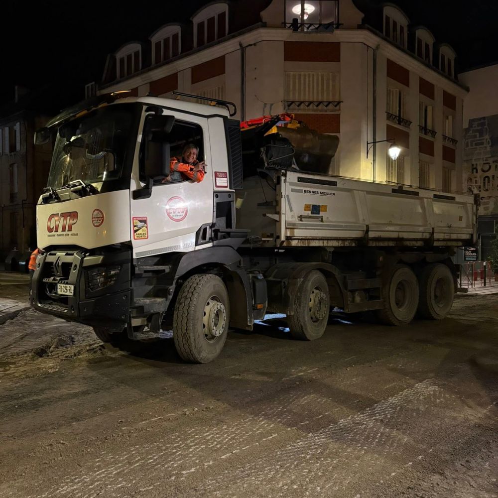 CYTP terrassement transport béton materiaux anizy-le-chateau
